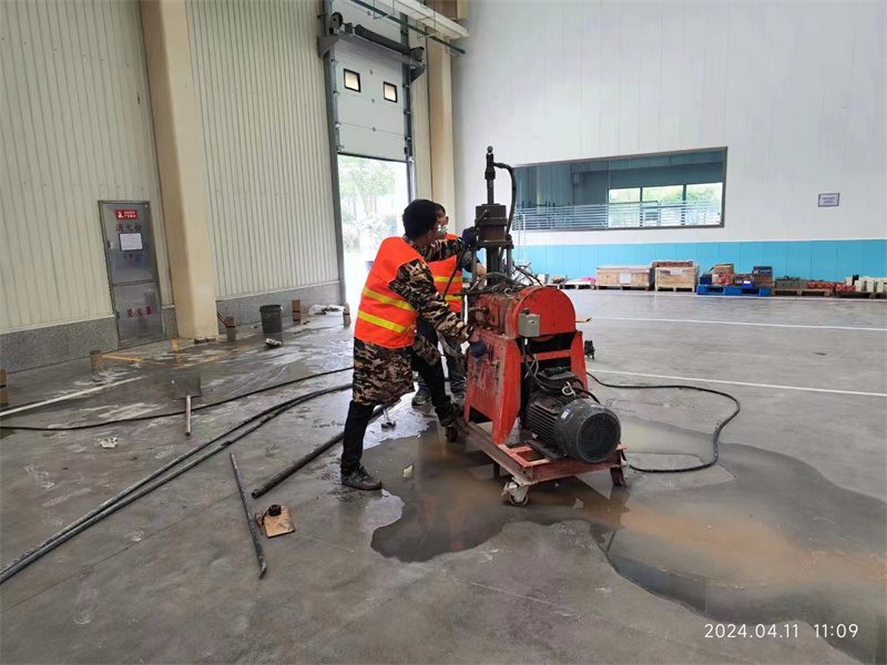 厚街镇厂房地面下沉塌陷注浆加固施工